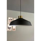 Mikasso Lema Tekli Avize Plafonyer Başlık Sarkıt Lamba Restoran Cafe Salon Avizeleri Metal 1 E27 Siyah Salon - Çok Renkli