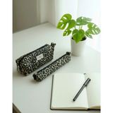 Mikasso Leopar Desenli Klasik&sosis'li Iki'li Set Kalemlik Tekstil Çok Renkli