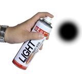 Mikasso Light Mat Siyah Akrilik Takviyeli Sprey Boya 250 ml Siyah