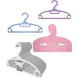 Mikasso Lily 6'lı Bebek Elbise Askısı - G93 Beyaz Renk FMA889977 Plastik Beyaz