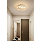 Mikasso Lily Modern Tasarım Beyaz Renk Salon Mutfak Hol Beyaz LED 2 Li Avize Metal 1 Gu5.3 Beyaz Salon / Otu - Çok Renkli