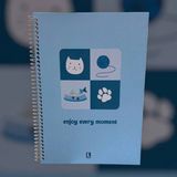 Mikasso Limon Daily Series 100 Yaprak Kareli Spiralli Defter Sert Spiralli Kareli 100 Yaprak Orta Boy Mavi K - Çok Renkli