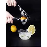 Mikasso Limon Sıkacağı Döküm Portakal Narenciye Sıkacağı Gümüş Lüx Gerçek Döküm Büyük 23 cm Boy x 8 cm Çap D