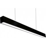 Mikasso Linear LED Sarkıt Aydınlatma 50CM Natural 4000K Işık Siyah Kasa Alüminyum 3 E27 Siyah Salon / Oturma - Çok Renkli