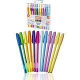 Mikasso Lineball 12 Renkli Tükenmez Kalem Seti 6 Pastel 6 Neon Renk (1 Adet) Çok Renkli Tehlikeli Değil