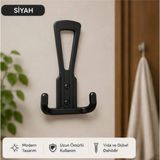 Mikasso Lotus Portmanto Askılığı 4lü Avantaj Paket I Vestiyer Askısı I Duvar Askılığı I Elbise Askısı I Vida - Çok Renkli