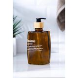 Mikasso Louvre Cam Sıvı Sabunluk - 500 ml - Kahverengi HNR-07620 Cam Kahverengi - Çok Renkli