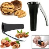 Mikasso Lüks Metal Ceviz ve Fındık Kıracağı Fındık Kırma Aleti Fındık Kırıcı Siyah