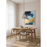 Mikasso Luminera Salon Oturma Odası Modern Avize Plastik 1 E27 Beyaz Salon / Oturma Odası - Çok Renkli