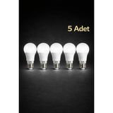 Mikasso Lumıxa 10 Watt 810 Lm Beyaz Renk Ampul 5 Adet