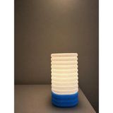 Mikasso Luna Modern Masa Lambası Abajur Plastik Mavi - Çok Renkli