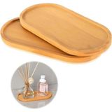 Mikasso Lüx Doğal 2 Adet Bambu Sunum Tabağı&yağdanlık Altlığı 26 cm Bambu Beyaz Ürünün Kullanım Ömrünü Korum - Çok Renkli