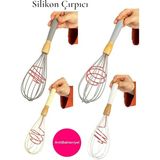 Mikasso Lüx Silikon Pastel Çırpıcı Gri Silikon