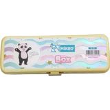 Mikasso M-70 Little Panda Kalemlik Kutu Sarı Plastik Kalem Kutusu Made In Türkiye Belirtilmemiş Şeffaf - Çok Renkli