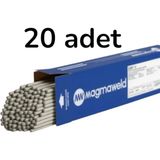 Mikasso Magmaweld 2,5 mm Kaynak Elektrodu – 20’li Mini Usta Paketi | Güçlü Ark, Kolay Tutuş