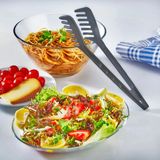 Mikasso Makarna Salata Maşası Plastik Siyah