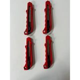 Mikasso Maket Bıçağı Falçata Metal Çelik 4 Adet - Çok Renkli