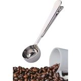 Mikasso ® Mandallı Kahve Ölçü Kaşığı Silver Çok Fonksiyonlu Paslanmaz Çelik Kaşık Çelik Çok Renkli