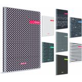 Mikasso Margın 9X14 cm 96 Yaprak Kareli Pvc Kapak Defter Karton Düz Kareli 96 Yaprak Küçük Boy Yeşil Okul De - Çok Renkli
