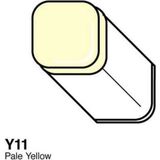Mikasso Marker Kalem Typ Y - 11 Pale Yellow Beyaz - Çok Renkli