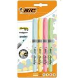 Mikasso Marking Highlighter Grip Pastel 4 Renk Sert Çizgisiz Belirtilmemiş Belirtilmemiş Turuncu Belirtilmem - Çok Renkli