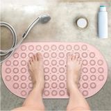 Mikasso Massage Bath Math Banyo & Duş Kaydırmazı Pembe Renk Masajlı Model Banyo Paspas S-142 Belirtilmemiş P - Çok Renkli