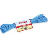 Mikasso Mavi Örgülü Çamaşır Ipi 2X10 Metre Dayanıklı ve Pratik Kullanım Için Ideal Plastik Mavi Kz