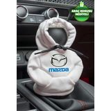 Mikasso Mazda Beyaz Vites Hoodie Araç Vites Kıyafeti Vites Poları Oto Aksesuarı Vites Topuzu Sweat - Çok Renkli