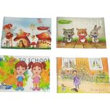 Mikasso Mcolor Resim Defteri Spiralli Karton Kapak Kız Çocuk Modelleri 17 x 24 cm 15 Yaprak Karton Spiralli - Çok Renkli
