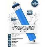 Mikasso Membran Su Arıtma Filtresi 80 Gpd - Çok Renkli