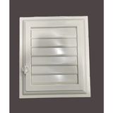 Mikasso Menfez Plastik Banyo Wc Havalandırma Menfezi Yüzeysel Hareketli Panjur 35X35 cm Ayarlı Plastik