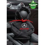 Mikasso Mercedes Amg Siyah Kırmızı Vites Hoodie Araç Vites Kıyafeti Vites Poları Oto Aksesuarı Vites Topuzu - Çok Renkli