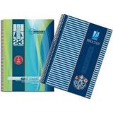 Mikasso Mercury Spiralli Defter 17X24 140YP.ÇIZGILI Spiralli Çizgili Mavi - Çok Renkli