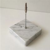 Mikasso Mermer Not ve Kağıt Tutacağı (Beyaz) : 7.5 cm x 7.5 cm x 2 cm Küp Not Kağıdı - Çok Renkli
