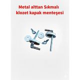 Mikasso Metal Alttan Sıkmalı Klozet Kapak Vidası