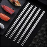 Mikasso Metal Çin Çubukları 5li Paket Metal Metalik