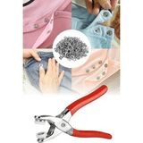 Mikasso Metal Çıtçıt Düğme Pensesi ve Aparat Seti Gömlek Elbise Için Kolay Çıtçıt Takma Aparatı