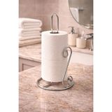 Mikasso Metal Kağıt Havluluk Düzenleyici Banyo Peçetelik Gümüş Metal - Çok Renkli