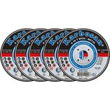 Mikasso Metal Kesme Taşı Diski 115×2,5 mm – Demir ve Çelik Için 5 Adet