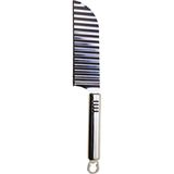 Mikasso Metal Saplı Patates Dilimleyici Şekilli Bıçak Doğrama Çips Bıçağı S-1685 Gümüş
