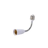 Mikasso Metal Spiral Kıvrımlı E27 den E27 ye Duy Uzatma Plastik (17 CM) 20W