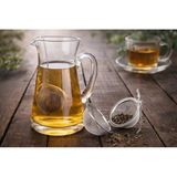 Mikasso Metal Top Çay Süzgeci | Paslanmaz Ince Gözenekli Çay Filtresi Paslanmaz Çelik