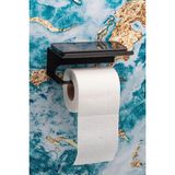 Mikasso Metal- Wc / Banyo Tuvalet Kağıdı Askılığı Metal Siyah - Çok Renkli