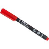 Mikasso Metapin Marker Asetat Kalemi 0.5 mm ( S )- Kırmızı Beyaz - Çok Renkli