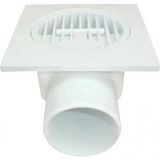 Mikasso Mey Ithalat® Plastik Yer Süzgeci 10X10 cm 50 mm Yandan Çıkış Belirtilmemiş Çok Renkli