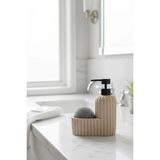 Mikasso Mien Süngerli Polyresin Sıvı Sabunluk Krem Renk | Banyo ve Mutfak Sabun Dispenseri 500 ml Belirtilme - Çok Renkli