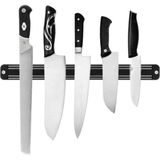 Mikasso Mıknatıslı Bıçak ASKISI55CM Bıçak Tutucu Bıçak Organizer Bıçaklık Metal Beyaz Cn