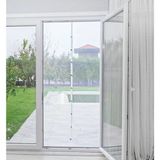Mikasso Mıknatıslı Kapı Sinekliği 105X210 cm Çift Taraflı Bant ve Cırtbantlı Plastik