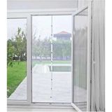 Mikasso Mıknatıslı Kapı Sinekliği 120X210 cm Sineklik Sinek Perdesi Metal