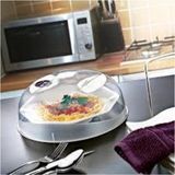 Mikasso Mikrodalga Fırın Koruma Kapağı Küçük /24CM SA615 Plastik Beyaz